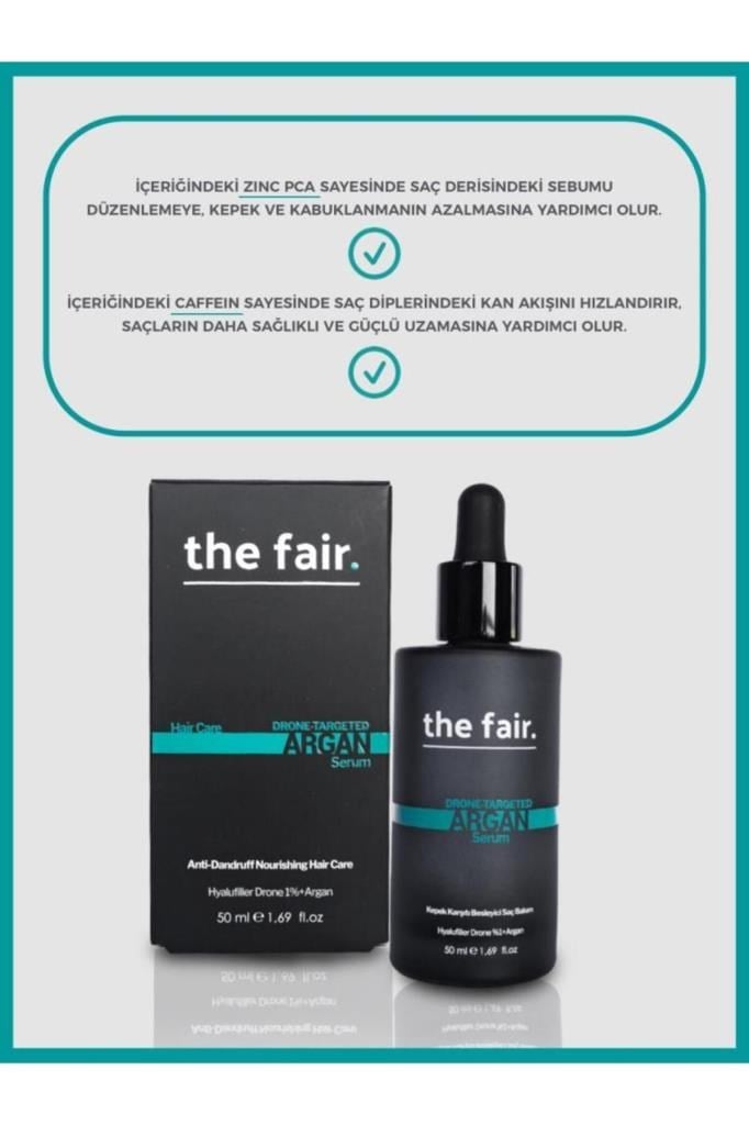 The Fair Drone-Targeted Argan 50 ml Besleyici Saç Serumu
