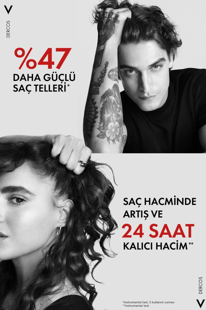 Vichy Dercos Energy Saç Dökülmesi Karşıtı Şampuan 400 ml