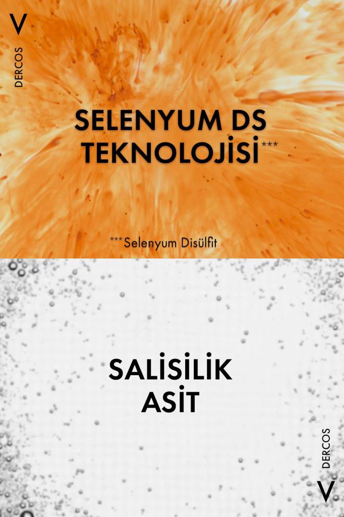 Vichy Dercos Kepek Karşıtı Şampuan 390ml - Kuru Saçlar