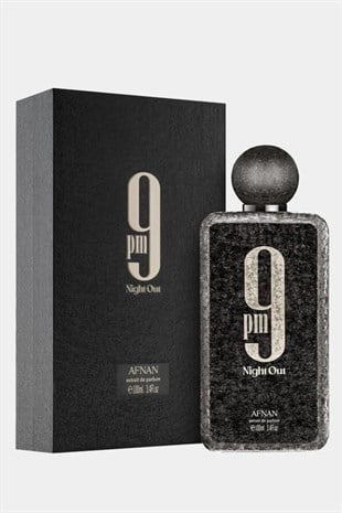 Afnan 9 P.M Night Out Extrait EDP 100 ml Erkek Parfüm