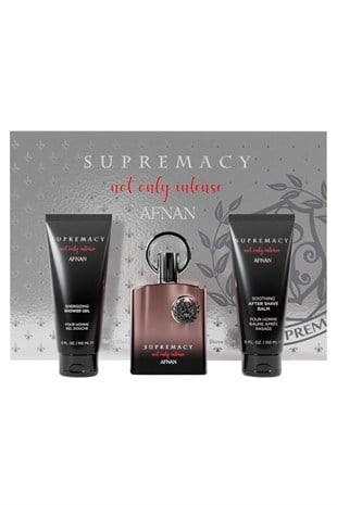 Afnan Supremacy Not Only Intense Extrait EDP 100 ml Erkek Parfüm Seti