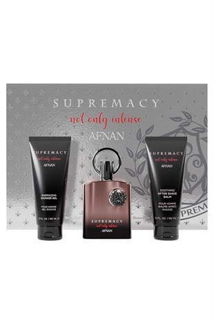 Afnan Supremacy Not Only Intense Extrait EDP 100 ml Erkek Parfüm Seti