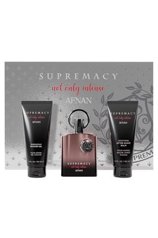 Afnan Supremacy Not Only Intense Extrait EDP 100 ml Erkek Parfüm Seti