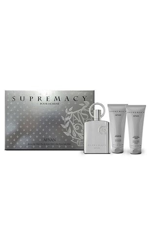 Afnan Supremacy Pour Homme EDP 100 ml Erkek Parfüm Seti