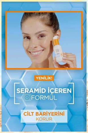 Ambre Solaire Invisible SPF50 Süper Uv Günlük Güneş Koruyucu Serum 30 ml