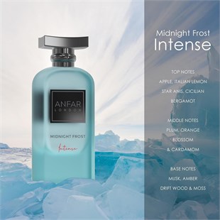 Anfar London Midnight Frost Intense Extrait EDP 100 ml Erkek Parfüm