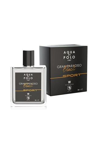 Aqua Di Polo 1987 Gran Paradiso Black Sport EDP 50 ml Erkek Parfüm