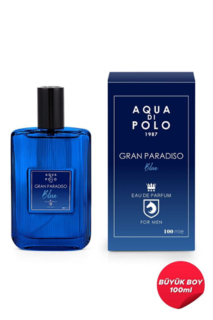 Aqua Di Polo 1987 Gran Paradiso Blue EDP 100 ml Erkek Parfüm
