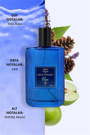 Aqua Di Polo 1987 Gran Paradiso Blue EDP 100 ml Erkek Parfüm