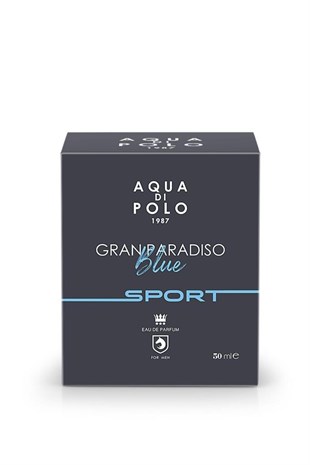 Aqua Di Polo 1987 Gran Paradiso Blue Sport EDP 50 ml Erkek Parfüm