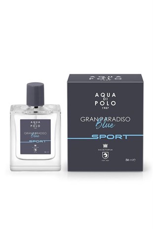 Aqua Di Polo 1987 Gran Paradiso Blue Sport EDP 50 ml Erkek Parfüm