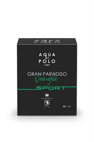 Aqua Di Polo 1987 Gran Paradiso Jungle Sport EDP 50 ml Erkek Parfüm