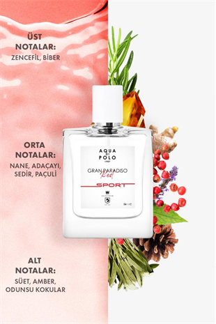 Aqua Di Polo 1987 Gran Paradiso Red Sport EDP 50 ml Erkek Parfüm