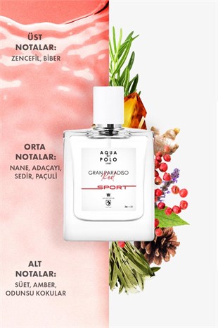 Aqua Di Polo 1987 Gran Paradiso Red Sport EDP 50 ml Erkek Parfüm