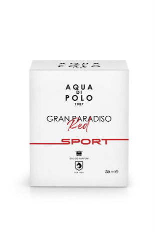 Aqua Di Polo 1987 Gran Paradiso Red Sport EDP 50 ml Erkek Parfüm