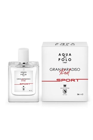 Aqua Di Polo 1987 Gran Paradiso Red Sport EDP 50 ml Erkek Parfüm