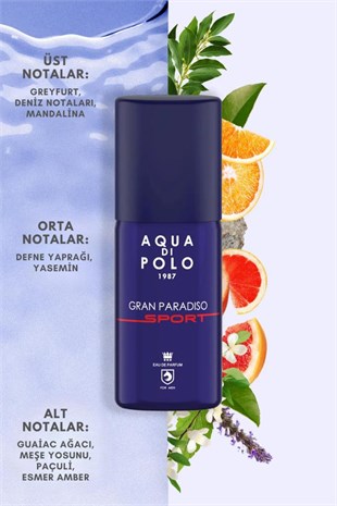 Aqua Di Polo 1987 Gran Paradiso Sport EDP 100 ml Erkek Parfüm