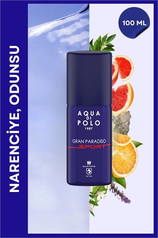 Aqua Di Polo 1987 Gran Paradiso Sport EDP 100 ml Erkek Parfüm