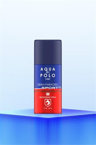 Aqua Di Polo 1987 Gran Paradiso Sport 150 ml Erkek Deodorant Spreyi