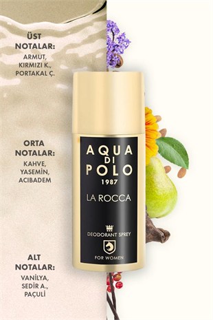 Aqua Di Polo 1987 La Rocca 150 ml Kadın Deodorant Spreyi