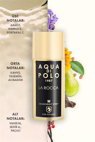 Aqua Di Polo 1987 La Rocca 150 ml Kadın Deodorant Spreyi