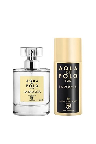 Aqua Di Polo 1987 La Rocca 50 ml Kadın Parfüm Seti