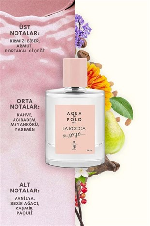 Aqua Di Polo 1987 La Rocca Sense EDP 50 ml Kadın Parfüm Seti 