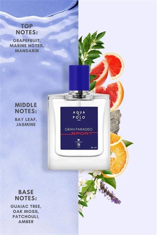 Aqua Di Polo 1987 La Rocca Sense EDP Kadın Parfüm & Gran Paradiso Sport EDP Erkek Parfüm Seti 50ml 2 Adet
