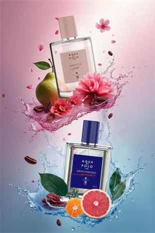 Aqua Di Polo 1987 La Rocca Sense EDP Kadın Parfüm & Gran Paradiso Sport EDP Erkek Parfüm Seti 50ml 2 Adet