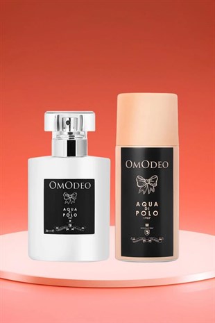 Aqua Di Polo 1987 Omodeo EDP Kadın Parfüm& Deodorant Seti | Çiçeksi | Su Yasemini, Vanilya, Amber, Sandal