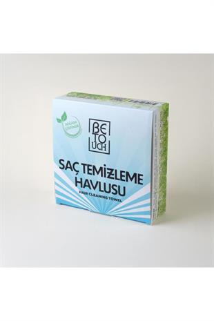 Be Touch Aloe Vera Keratin ve Kolajen İçerkli Saç Temizleme Havlusu 10 Adet