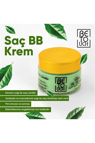Be Touch Durulama Gerektirmeyen Saç BB Kremi 50 ml