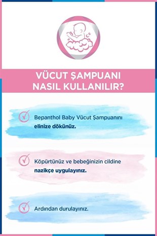 Bepanthol Baby Vücut Şampuan 400 ml