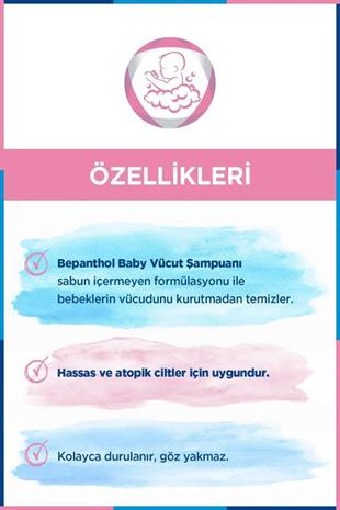 Bepanthol Baby Vücut Şampuan 400 ml