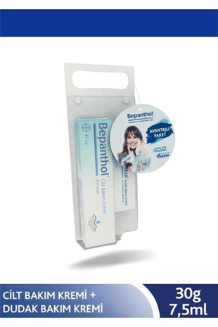 Bepanthol Cilt Bakım Kremi 30 gr Dudak Bakım Kremi 7,5 ml