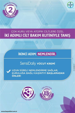Bepanthol SensiDaily Yüz ve Vücut Temizleme Jeli 200 ml