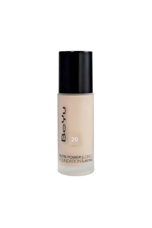 Beyu Nutri Power Long Lasting Fondöten 20 Natural Beige