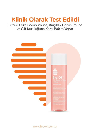 Bio-Oil Bio Oil Çatlak Karşıtı & Nemlendirici Cilt Bakım Yağı 125 ml - Yeni Formül