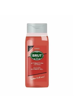 Brut Attraction Totale Hair&Body Shower Gel 500 ml Duş Jeli