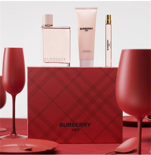 Burberry Her EDP 100 ml Kadın Parfüm Seti
