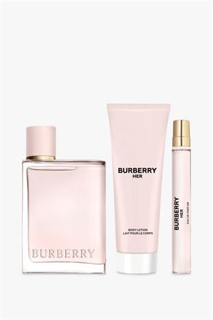 Burberry Her EDP 100 ml Kadın Parfüm Seti