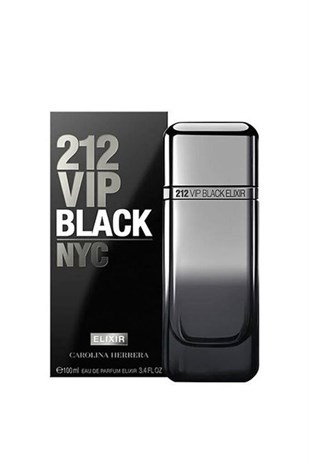 Carolina Herrera 212 VIP Black Elixir EDP 100 ml Erkek Parfüm