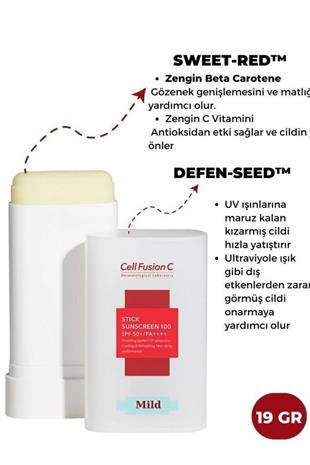 Cell Fusion C Stick Sunscreen SPF50+ 19 gr Güneş Koruyucu