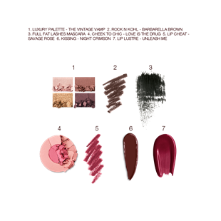 Charlotte Tilbury The Vintage Vamp-Deep Makyaj Çantası