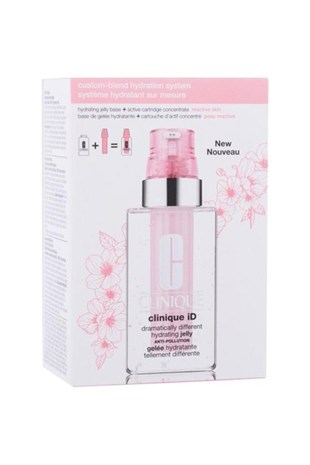 Clinique ID Dramatically Different Hydrating Jelly 115 ml+Aktif Kartuş-Reaktif Cilt 10 ml