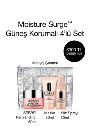 Clinique Moisture Meets SPF25 50 ml Cilt Bakım Seti