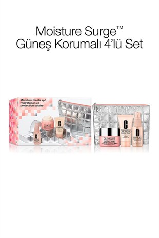 Clinique Moisture Meets SPF25 50 ml Cilt Bakım Seti