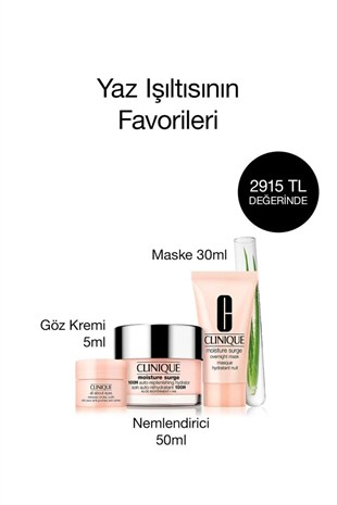 Clinique Skin School Hydratea&Glow 50 ML Yüz Bakım Seti
