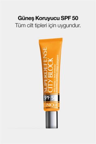 Clinique Superdefense City Block SPF50 40 ml Güneş Koruyucu