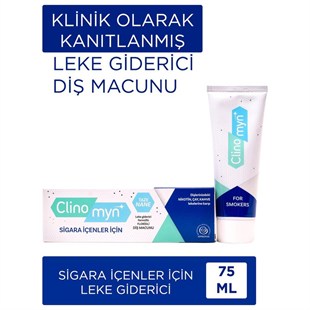 Clinomyn Sigara İçenlere Özel Diş Macunu 75 ml